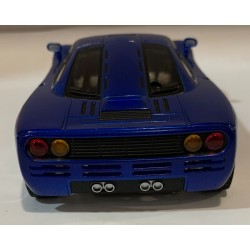 SLOT CAR  PNSLOT McLAREN F1 GTR AZUL 1/28 CHASIS COMPETICION