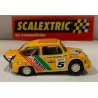 SLOT CAR SCX SCALEXTRIC 6146 SEAT FIAT 600 ABARTH -5 TISSOT