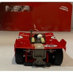 SLOT CAR NSR 0358SW PORSCHE 908/3 -3 LE MANS 1973 TOBLERONE