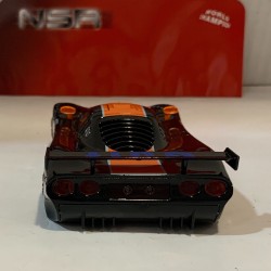 SLOT CAR NSR 0347 MOSLER MT900 EVO3 -500 GULF BLACK LTED.EDITION 500 UNITS.