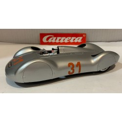 SLOT CAR CARRERA EXCLUSIV 20470 AUTO UNION TYP C STROMLINE -31 AVUS 1937 1/24