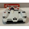 SLOT CAR CARRERA EXCLUSIV 20482 BMW V12 LMR -42 ALMS 2000  1/24