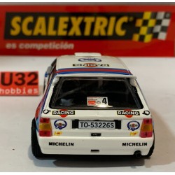 SLOT CAR SCX SCALEXTRIC ALTAYA LANCIA DELTA INTEGRALE -4 MARTINI JUHA KANKKUNEN