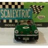 SLOT CAR SCX SCALEXTRIC EXIN C-42 TC SEAT 850 COUPE ABARTH  -38 VERDE RACE TUNED