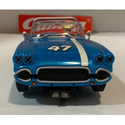 SLOT CAR CARRERA EXCLUSIV 20490 CHEVROLET CORVETTE 1962 -47 B-PRODUCTION   1/24