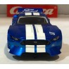 SLOT CAR CARRERA EVOLUTION 27751 FORD MUSTANG GTY -5 AZUL METALIZADO