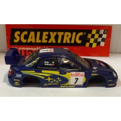 SSCALEXTRIC ALTAYA PRO CARROCERIA SUBARU IMPREZA WRC -7 MONTE CARLO 2003 SOLBERG