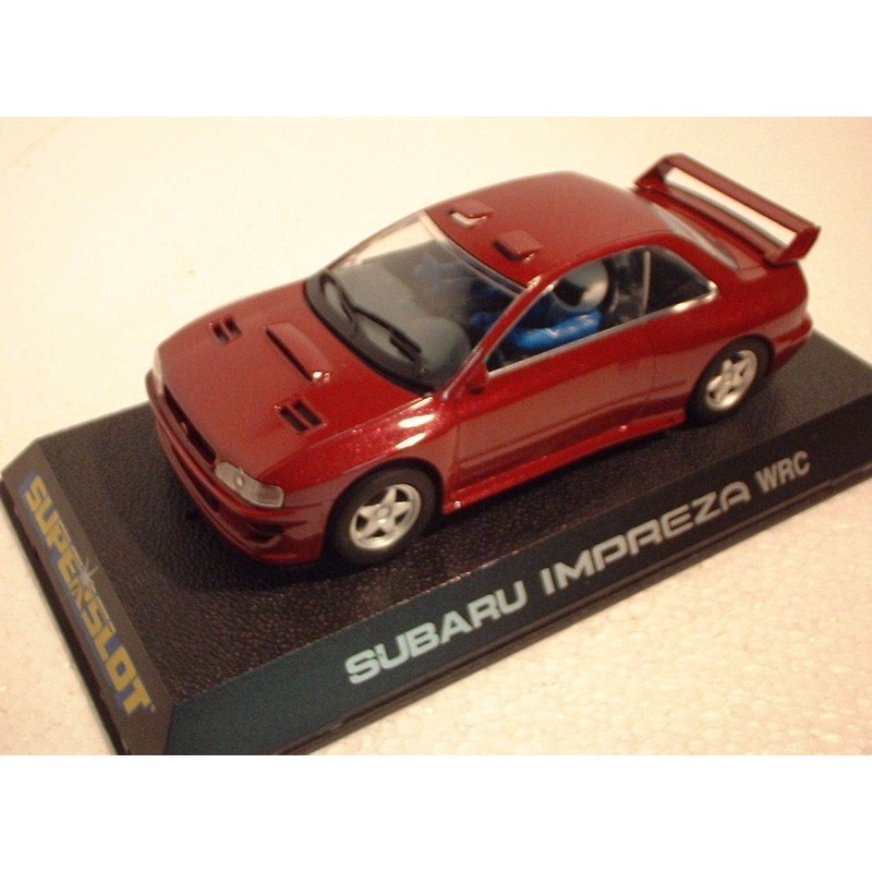 SUBARU IMPREZA WRC -2 DOORS ROAD CAR BURGUNDY