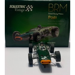 SLOT CAR SCX  SCALEXTRIC 6255 BRM P261 -3 F1 GRAHAM HIL 1964 VINTAGE LTED.ED.