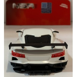 SLOT CAR NSR 0394 CORVETTE C8.R TEST CAR WHITE