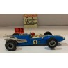 SLOT CAR FLEISCHMANN AUTO RALLYE 3200 FERRARI 158 -7 F1 1965 JOHN SURTEES AZUL