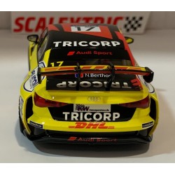 SLOT CAR SCALEXTRIC ADVANCE E10457S300 AUDI RS3 LMS -17 WTCR 2002 DHL N.BERTHON