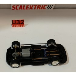 SCALEXTRIC CHASIS COMPLETO MOTOR + EJES FORD PUMA WRC S.LOEB