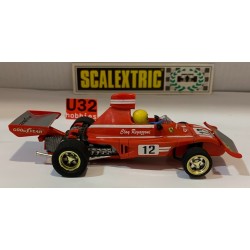 SLOT CAR SCX SCALEXTRIC EXIN C-4052 FERRARI 312 B3 -12 F1 1974 ROJO C. REGAZZONI