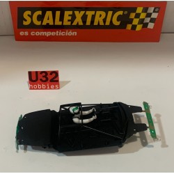 SLOT CAR SCX SCALEXTRIC  INTERIOR COPKIT AUDI A4 DTM SIEMENS  REF 6192