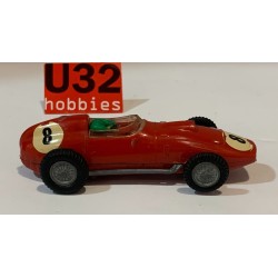 SLOT CAR WRENN FORMULA 152 RC1 FERRARI 256 -8 F1 1963 ROJO