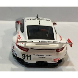 SLOT CAR SCALEAUTO SC-6139R PORSCHE 991RSR -911 24H.DAYTONA 2014 PILET-TANDY