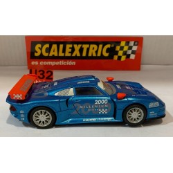 SLOT CAR SCX SCALEXTRIC 6043 PORSCHE 911 GT1  CLUB SCALEXTRIC 2000 LTED.EDITION