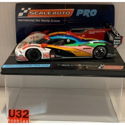 SLOT CAR SCALEAUTO PRO SC-6334 PORSCHE 963 GTP HYPERCAR -75 LE MANS 2023 JAMINET