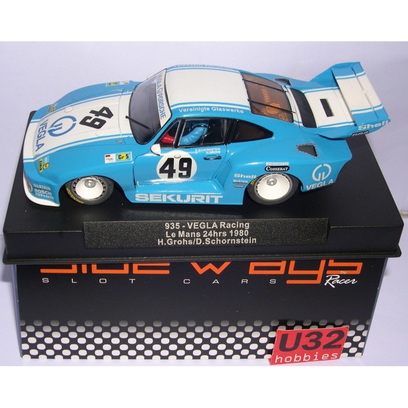 RACER SIDEWAYS SW38 PORSCHE 935 -49 24H. LE MANS 1980 VEGLA RACING N.GROHS