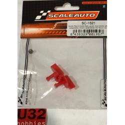 SLOT CAR SCALEAUTO SC-1621 GUIA CLIP CON SUSPENSION PROFUNDIDAD 7mm DE PALA