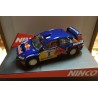 qq SLOT CAR 50430 NINCO MITSUBISHI LANCER WRC RED BULL -8 J ROMA  *