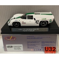 SLOT  CAR THUNDERSLOT CA00107S/W LOLA T70 MKII -42 TOURIST TROPHY 1968 D.HULME