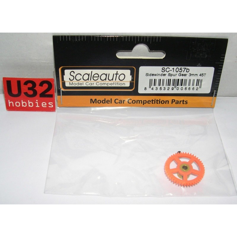 SCALEAUTO SC-1057B CORONA 45D TRANSVERSAL M50 NYLON PROCOMP RS EJE 3mm