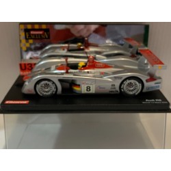 SLOT CAR CARRERA EXCLUSIV 20480 AUDI R8 -8 LE MANS 2000 F.BIELA  DIGITAL 1/24