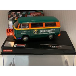 SLOT CAR CARRERA EVOLUTION 27795 VW VOLKSWAGEN T2B JAGERMEISTER