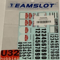 TEAM SLOT P0001 CALCA DORSALES CLASICOS  1/32