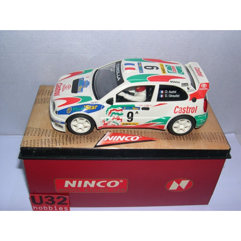 NINCO 50166 TOYOTA COROLLA -9 CASTROL  DIDIER AURIOL-D.GIRAUDET  MB