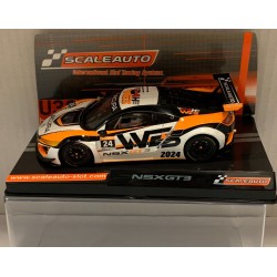 SLOT CAR SCALEAUTO SC-6337 HONDA NSX GT3 -24 ESPECIAL CAMPEONATO WES 2024