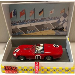 LE MANS MINIATURES 132067/10M FERRARI TR61 -10 LE MANS 1961 WINNER PHIL HILL