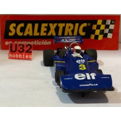 SLOT CAR SCX SCALEXTRIC ALTAYA COCHES MITICOS FORD TYRRELL P34 -3 F1 J.SCHECKTER