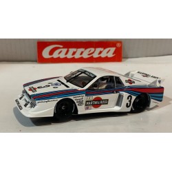 SLOT CAR CARRERA EVOLUTION 27734 LANCIA BETA MONTECARLO TURBO -3 MARTINI RACING