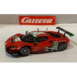 SLOT CAR CARRERA EVOLUTION 27762 FERRARI 296 GT3 -21 AF CORSE MANN-COMPANC