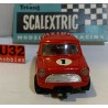 SLOT CAR SCX TRIANG SCALEXTRIC C-76 MINI COOPER -1 ROJO  TRACCION DELANTERA