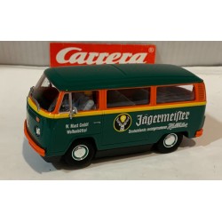 SLOT CAR CARRERA EVOLUTION 27795 VW VOLKSWAGEN T2B JAGERMEISTER