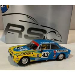 SLOT CAR REVOSLOT RS-0251 ALFA ROMEO GTA 1300 JUNIOR -43 TOPCON RACING TEAM