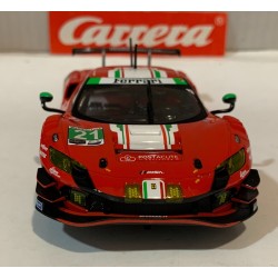 SLOT CAR CARRERA EVOLUTION 27762 FERRARI 296 GT3 -21 AF CORSE MANN-COMPANC