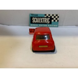 SLOT CAR SCX TRIANG SCALEXTRIC C-76 MINI COOPER -1 ROJO  TRACCION DELANTERA