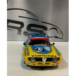 SLOT CAR REVOSLOT RS-0251 ALFA ROMEO GTA 1300 JUNIOR -43 TOPCON RACING TEAM