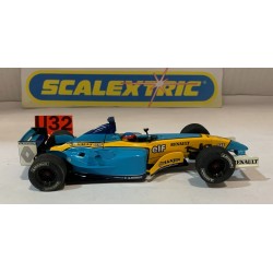 SLOT CAR SCX SCALEXTRIC C2398 RENAULT R23 -8 F1 FERNANDO ALONSO