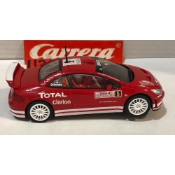 SLOT CAR CARRERA EVOLUTION 25731 PEUGEOT 307 WRC -5 RALLY MONTE CARLO M.GRONHOLM