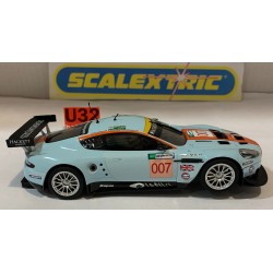 SLOT CAR SCX SCALEXTRIC ASTON MARTIN DBR9 007 ROFGO GULF  SCALEXTRIC UK