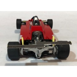 SLOT CAR POLICAR CAR09A FERRARI 126 C2 -28 F1 LONG BEACH GP 1982 DIDIER PIRONI