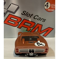 SLOT CAR BRM-167  1/24 FORD GT 40 MKII -4 24H.LE MANS 1966 M.DONOHUE-P.HAWKINS