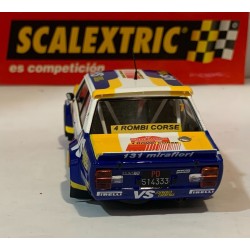 SLOT CAR SCX SCALEXTRIC U104991S300 FIAT SEAT ABARTH 131 -7 OLIO FIAT M.ALEN