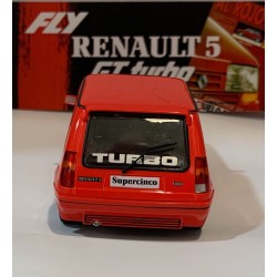 SLOT CAR FLY A2060 RENAULT 5 GT TURBO ROJO STREET CAR